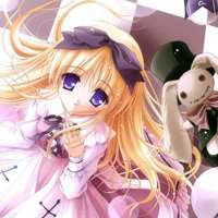 简约可爱动漫女头像吧