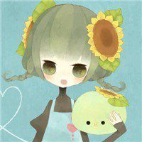 圆形可爱动漫头像