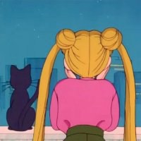 圆形可爱动漫头像