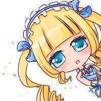 呆萌可爱动漫女孩头像卡通