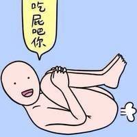 两人用卡通搞怪头像