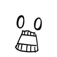 简约搞怪漫画头像女