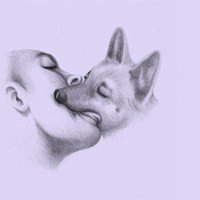 灰白色搞怪男生头像