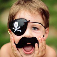 搞怪萌卡通头像一对