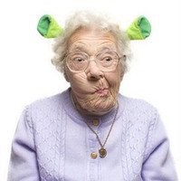 小孩背书包搞怪头像