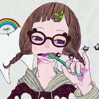 两搞怪情侣带字头像