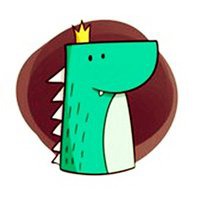 简约搞怪漫画头像女