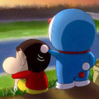 穿校服搞怪女生头像背影