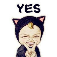 混血小女孩头像搞怪