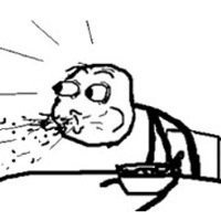 搞怪女生头像放大镜