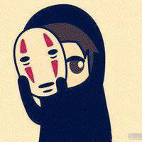 两人用卡通搞怪头像