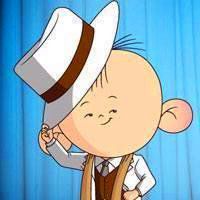 搞怪二次元情侣头像一对