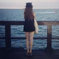 戴帽子女生头像搞怪