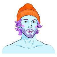 欧美风搞怪小孩头像一对