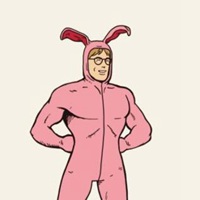 燕尾服假面搞怪头像