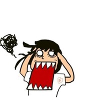 可爱搞怪小女孩头像