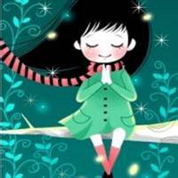 混血小女孩头像搞怪