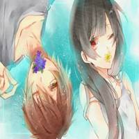 霸气黑白男头像动漫情侣头像