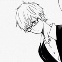 黑白动漫头像简