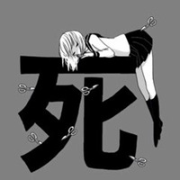 黑白动漫头像潮