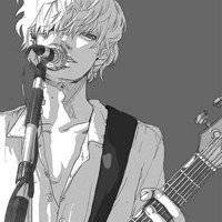 黑白头像女生动漫情侣头像带字