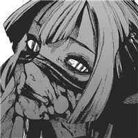 动漫清新[黑白红色调姐妹头像