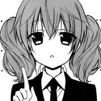 黑白动漫少女背影头像唯美壁纸