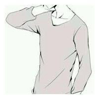 微信头像女生动漫黑白背影头像