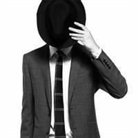 动漫头像侧脸长发美女头像黑白