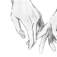 短发高冷动漫头像女生头像黑白