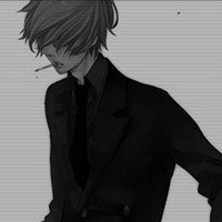 动漫个性情侣头像黑白头像一对