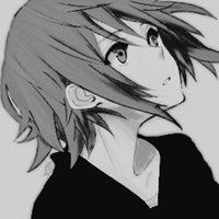 动漫情侣头像唯美黑白头像一对