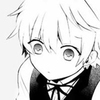 女生黑白哭泣动漫头像女生头像