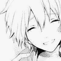 个性黑白动漫带字头像女生头像