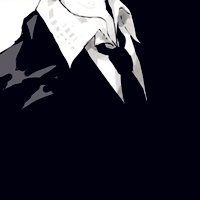 动漫黑白背影头像男生头像带字