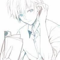 动漫女生背影黑白清新头像女生