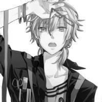 黑白动漫少女背影头像唯美壁纸