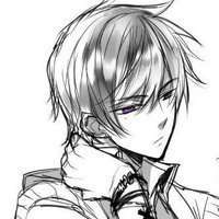 黑白动漫少女背影头像唯美壁纸