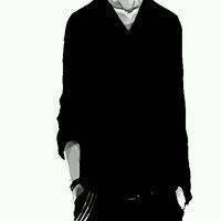 黑白头像女生冷酷霸气动漫头像