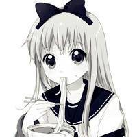 闺蜜微信黑白头像动漫头像一对