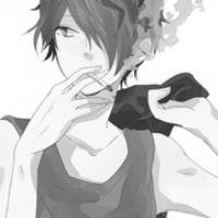 简约黑白动漫女头高清头像女生