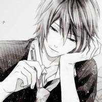 黑白动漫少女背影头像唯美壁纸