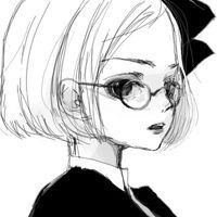 黑白动漫头像吧