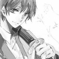 黑白动漫头像有尾巴耳朵女生用