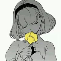 黑白动漫伤感头像女生头像带字