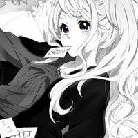 微信头像动漫女生伤感黑白头像