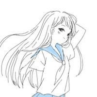 微信头像女生动漫伤感黑白灰色