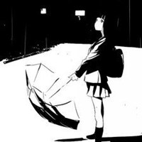 情侣头像动漫黑白高清头像一对