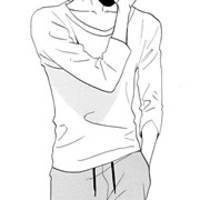 动漫清新[黑白红色调姐妹头像