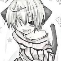 女生头像森系黑白动漫头像一对